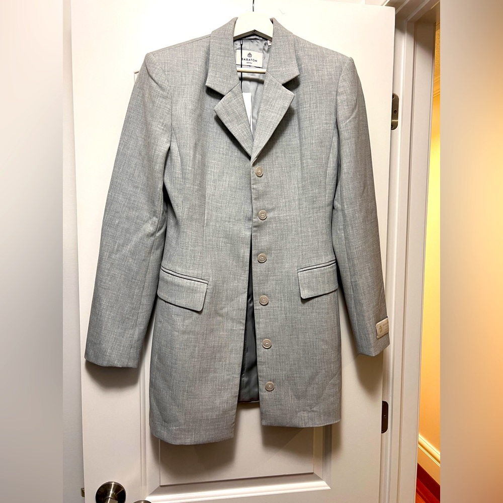 ARITZIA Babaton Autograph Button-Up Blazer Dress